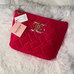 NWT Juicy Couture travel makeup bag!